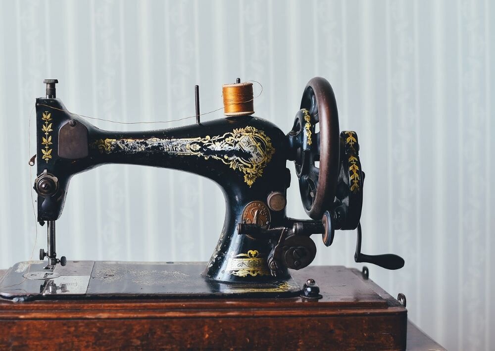 old sewing machine